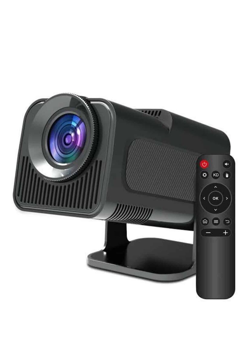 Android Projeksiyon Siyah Taşınabilir Sinema Projektörü 4k 1080p Ev Sineması Bluetooth Android Projeksiyon Siyah Taşınabilir Sinema Projektörü 4k 1080p Ev Sineması Bluetooth