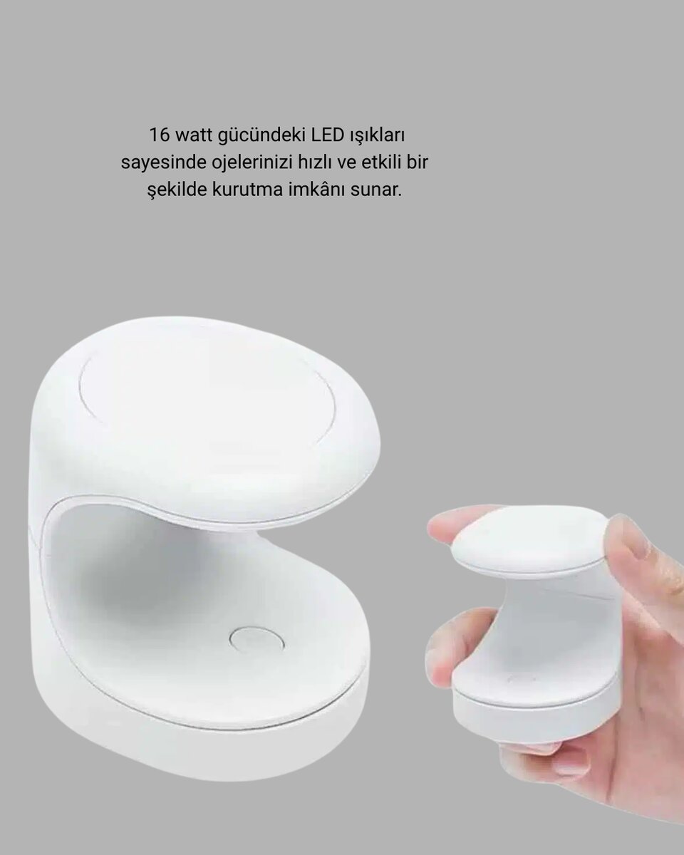 Tırnak Matkabı ve LED Oje Kurutucu 2’li Profesyonel Bakım Seti Tırnak Matkabı ve LED Oje Kurutucu 2’li Profesyonel Bakım Seti