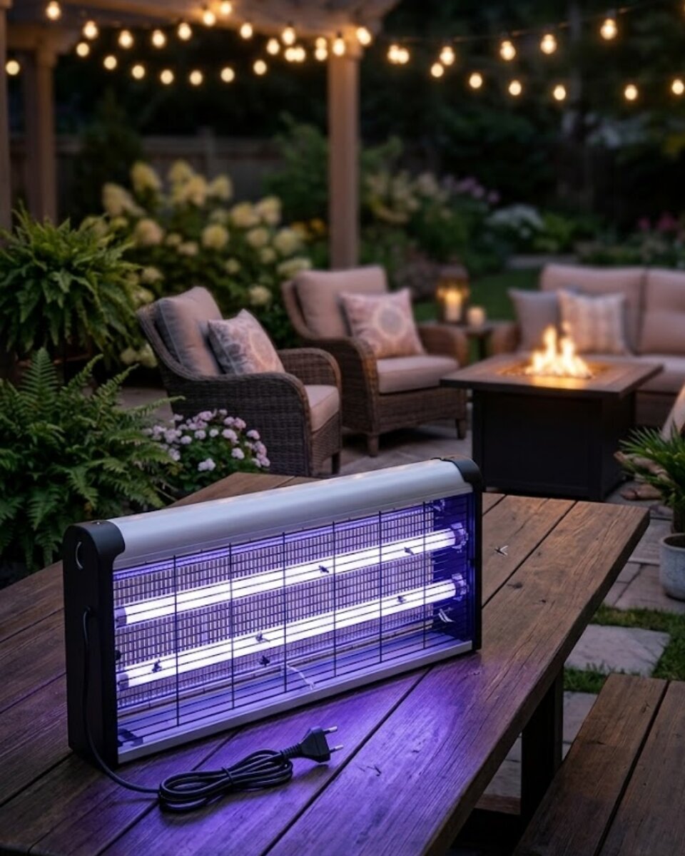 Ev Balkon Mutfak İçin Elektrikli Sinek Savar 10W UV Işıklı Lamba Ev Balkon Mutfak İçin Elektrikli Sinek Savar 10W UV Işıklı Lamba