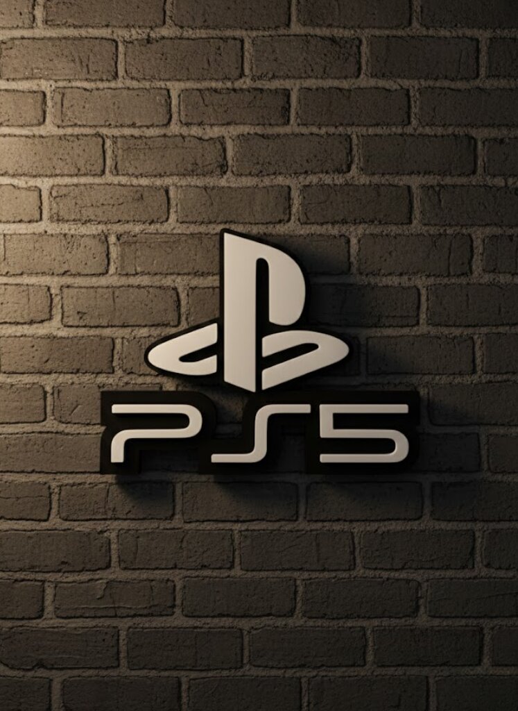 PlayStation 5 Logo Duvar Dekoru Minimal Tasarım 16×12 cm PlayStation 5 Logo Duvar Dekoru Minimal Tasarım 16×12 cm
