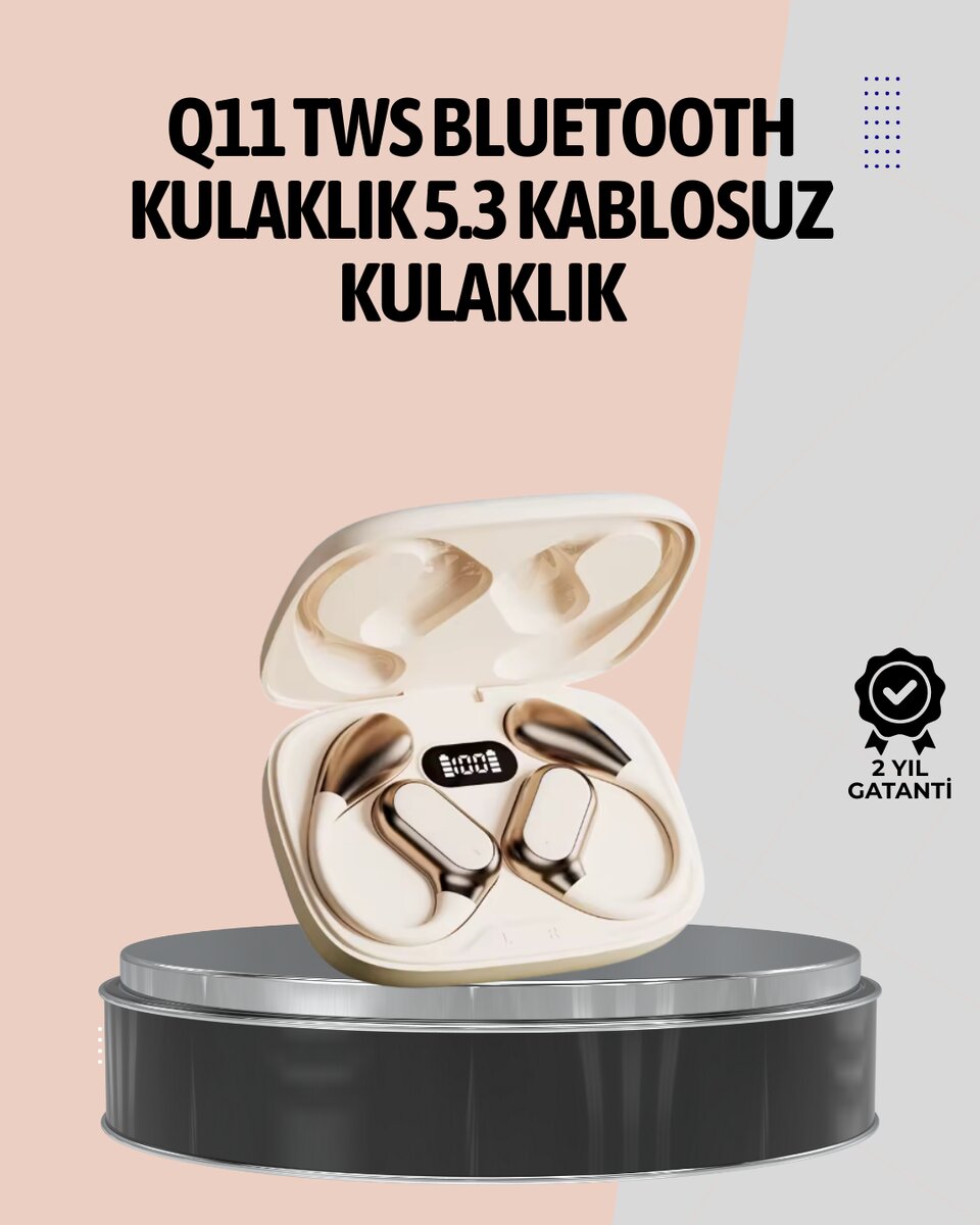 Uzun Pil Ömürlü Ergonomik Tasarımlı Kulaklık Uzun Pil Ömürlü Ergonomik Tasarımlı Kulaklık