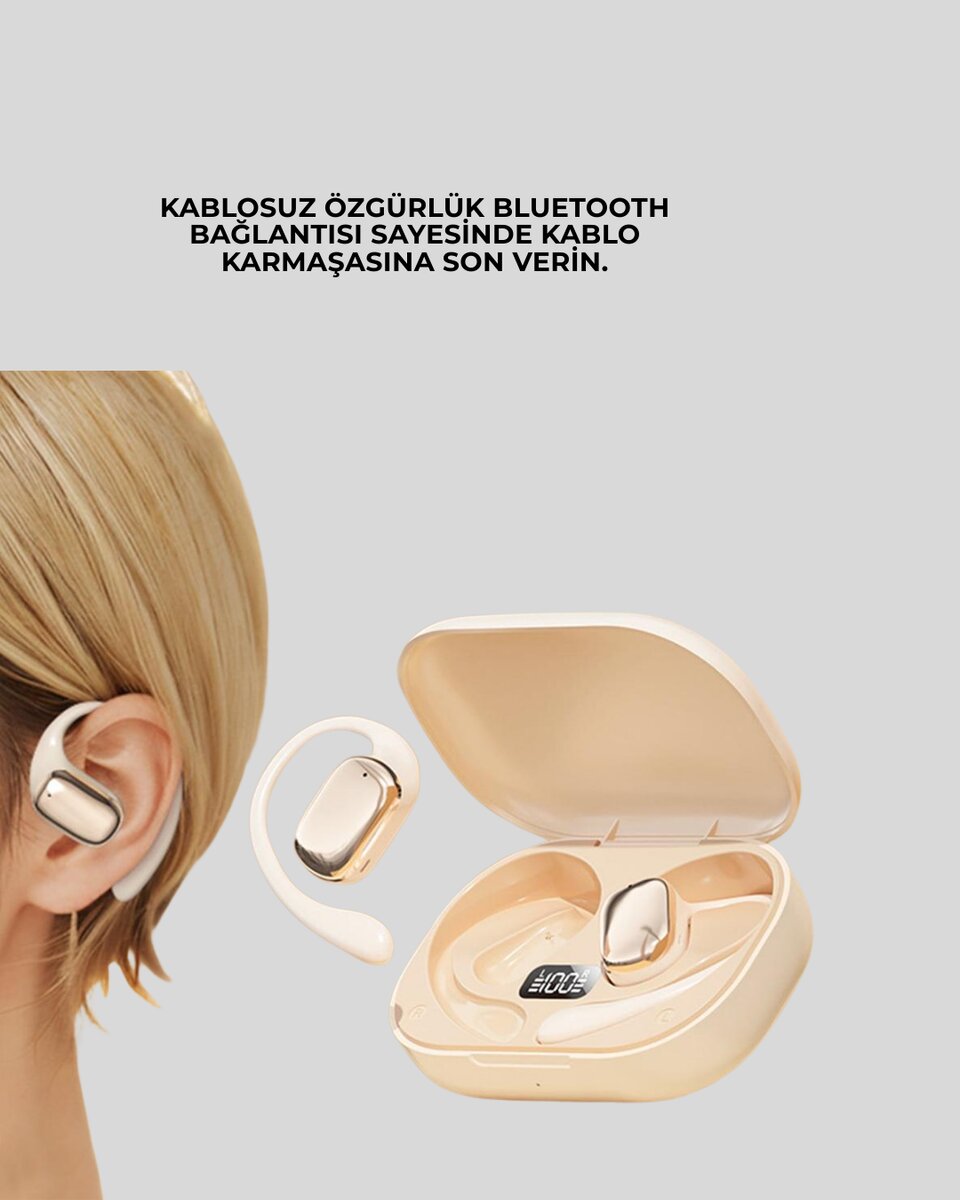 Uzun Pil Ömürlü Ergonomik Tasarımlı Kulaklık Uzun Pil Ömürlü Ergonomik Tasarımlı Kulaklık