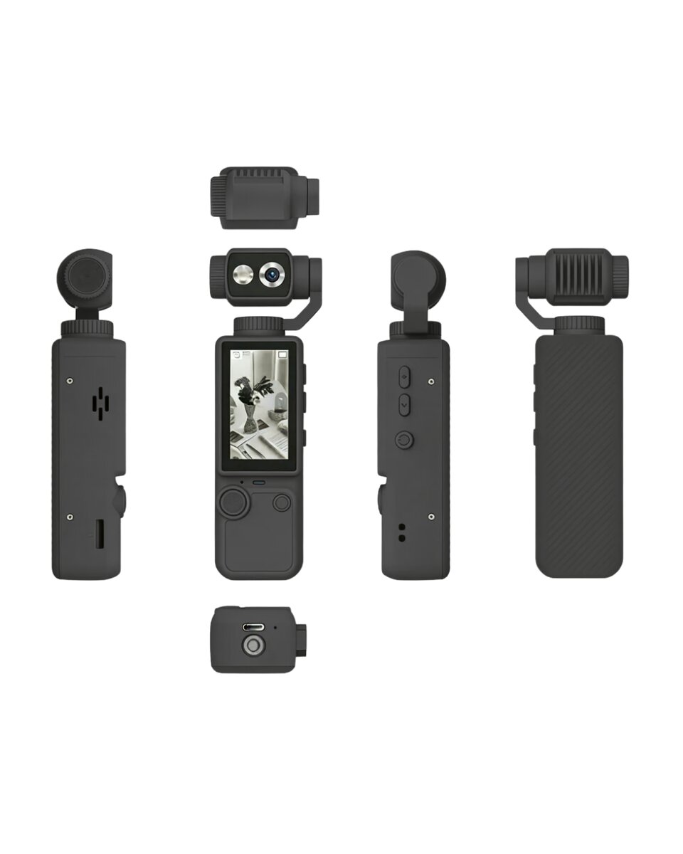 Taşınabilir 4K Vlog Kamera 2.0 IPS Ekran Ayarlanabilir Lens ve Stabil Çekim Özellikli Taşınabilir 4K Vlog Kamera 2.0 IPS Ekran Ayarlanabilir Lens ve Stabil Çekim Özellikli