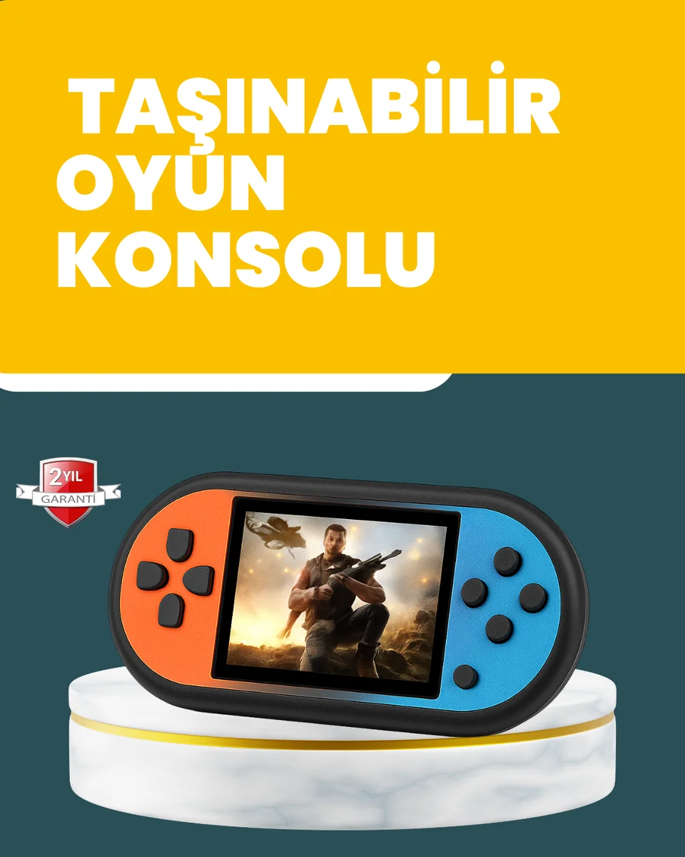 520 Oyunlu Mini Oyun Konsolu AV Çıkışlı HD LCD Ekranlı 520 Oyunlu Mini Oyun Konsolu AV Çıkışlı HD LCD Ekranlı
