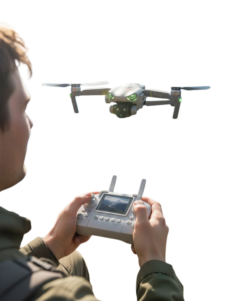 Yeni Başlayanlar İçin Güvenli ve Stabil Akıllı Drone Yeni Başlayanlar İçin Güvenli ve Stabil Akıllı Drone