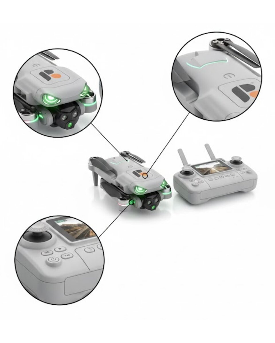 Katlanabilir Drone HD Çekim Uzun Süreli Uçuş Deneyimi Katlanabilir Drone HD Çekim Uzun Süreli Uçuş Deneyimi