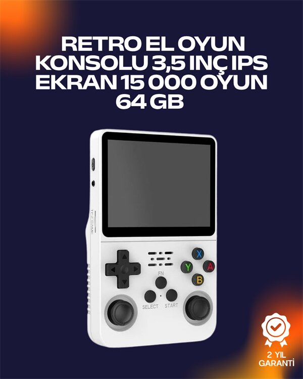 R36S Retro Oyun Cihazı – Çift MicroSD Desteği, Çoklu Platform Uyumu, 3200 mAh Batarya R36S Retro Oyun Cihazı – Çift MicroSD Desteği, Çoklu Platform Uyumu, 3200 mAh Batarya