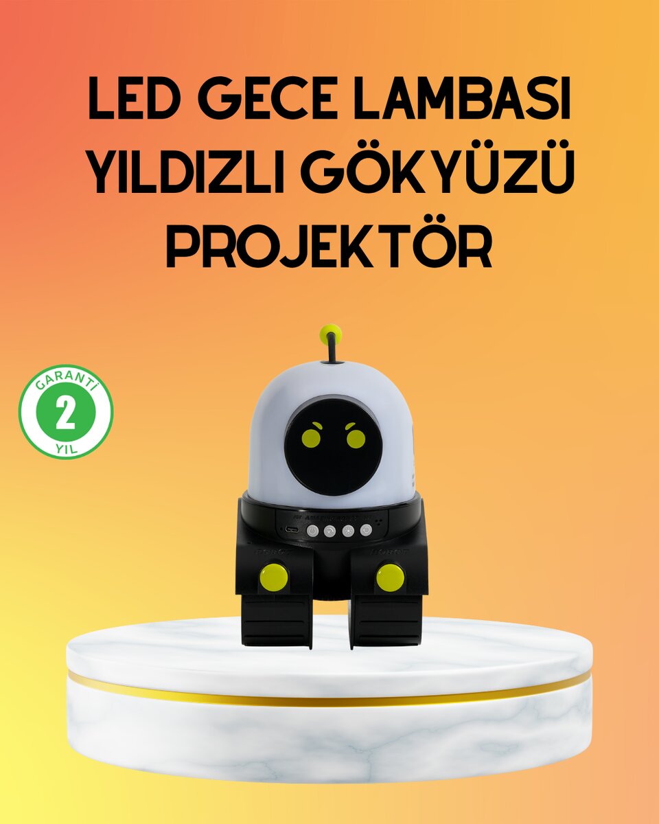 Taşınabilir Lityum Bataryalı Led Gece Lambası ve Projektör Taşınabilir Lityum Bataryalı Led Gece Lambası ve Projektör
