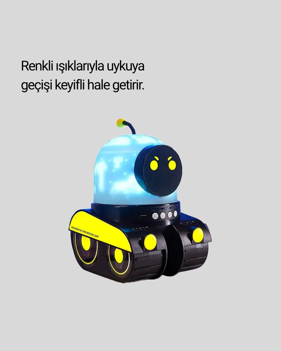 Otomatik Döner Slaytlı Üç Parlaklık Ayarlı Projektör Lamba Otomatik Döner Slaytlı Üç Parlaklık Ayarlı Projektör Lamba