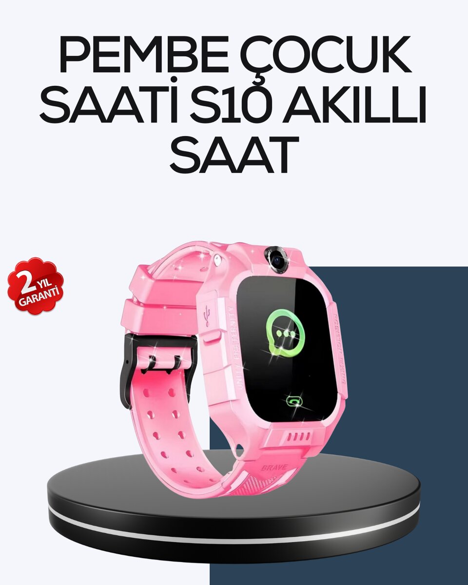 S10 Akıllı Çocuk Saati Çift Yönlü Konuşma ve SOS Fonksiyonu S10 Akıllı Çocuk Saati Çift Yönlü Konuşma ve SOS Fonksiyonu
