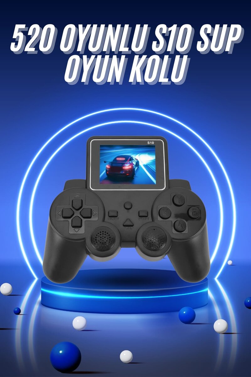 2.4 İnç Ekran 520 Oyunlu Retro Temalı Kablosuz Oyun Kolu El Atarisi 2.4 İnç Ekran 520 Oyunlu Retro Temalı Kablosuz Oyun Kolu El Atarisi