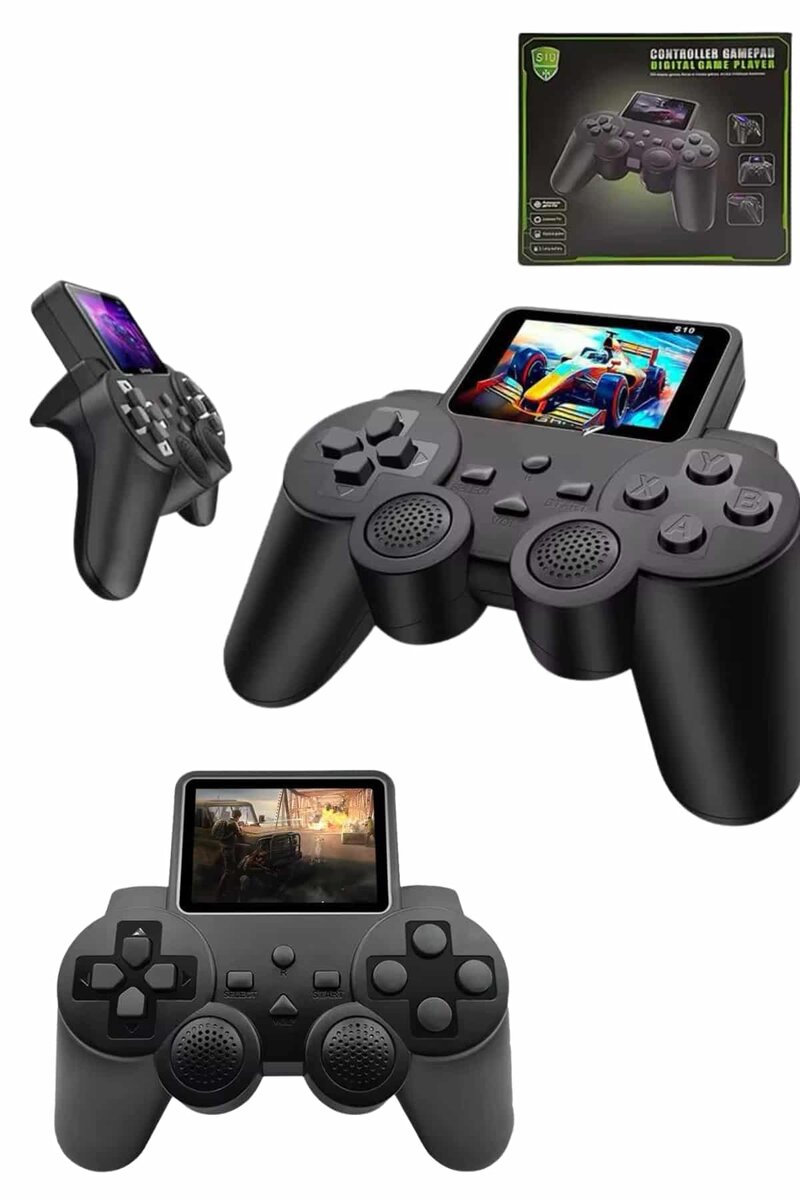 S10 Gamepad 520 Oyunlu Klasik Taşınabilir Retro Oyunlar Oyun Konsolu El Atarisi S10 Gamepad 520 Oyunlu Klasik Taşınabilir Retro Oyunlar Oyun Konsolu El Atarisi