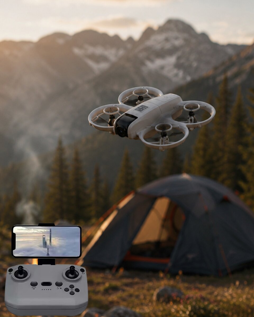 Kameralı Drone Headless Mod ve Engel Algılama Özellikli Kameralı Drone Headless Mod ve Engel Algılama Özellikli
