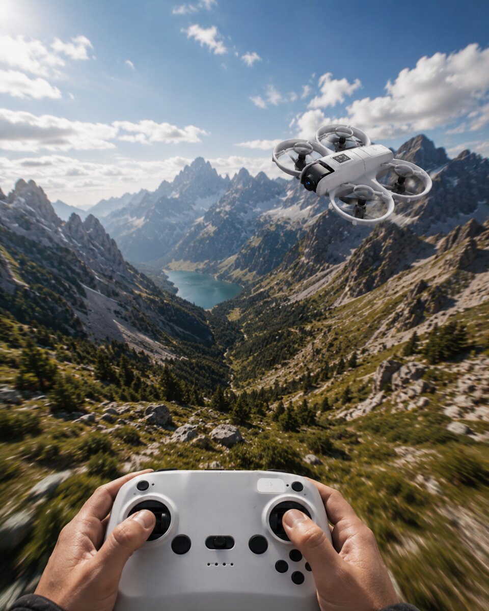 Çocuk ve Yetişkin Kullanımına Uygun Kameralı Akıllı Drone Çocuk ve Yetişkin Kullanımına Uygun Kameralı Akıllı Drone