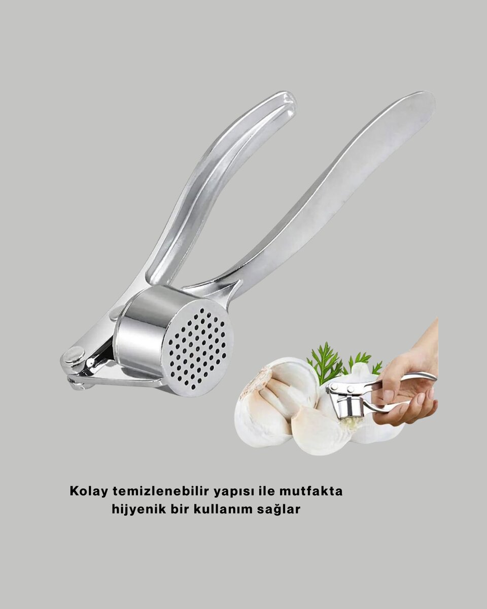 Sarımsak Presi Kolay Temizlik ve Yüksek Basınçlı Ezme Sarımsak Presi Kolay Temizlik ve Yüksek Basınçlı Ezme