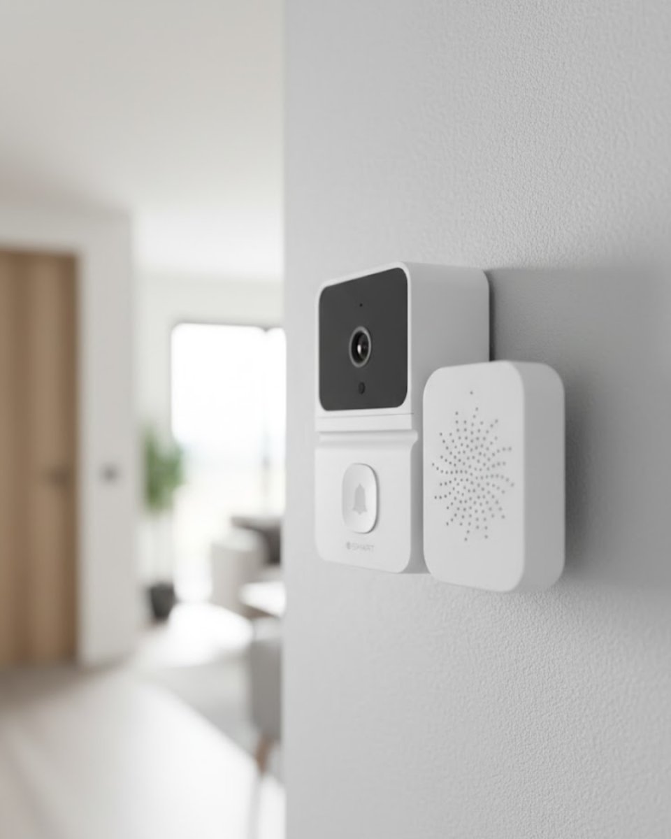 WiFi Akıllı Kapı Zili Kamera Gece Görüşlü Çift Yönlü Sesli WiFi Akıllı Kapı Zili Kamera Gece Görüşlü Çift Yönlü Sesli