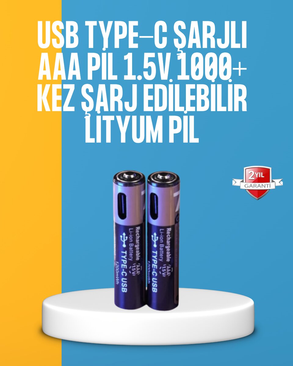 1200mWh Kapasiteli Lityum AAA Pil – Düşük Enerji Tüketen Cihazlar İçin Maksimum Dayanıklılık 1200mWh Kapasiteli Lityum AAA Pil – Düşük Enerji Tüketen Cihazlar İçin Maksimum Dayanıklılık