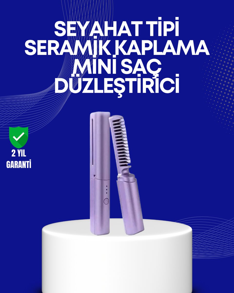 USB Şarjlı Kablosuz Saç Düzleştirici – Hızlı ve Pratik USB Şarjlı Kablosuz Saç Düzleştirici – Hızlı ve Pratik