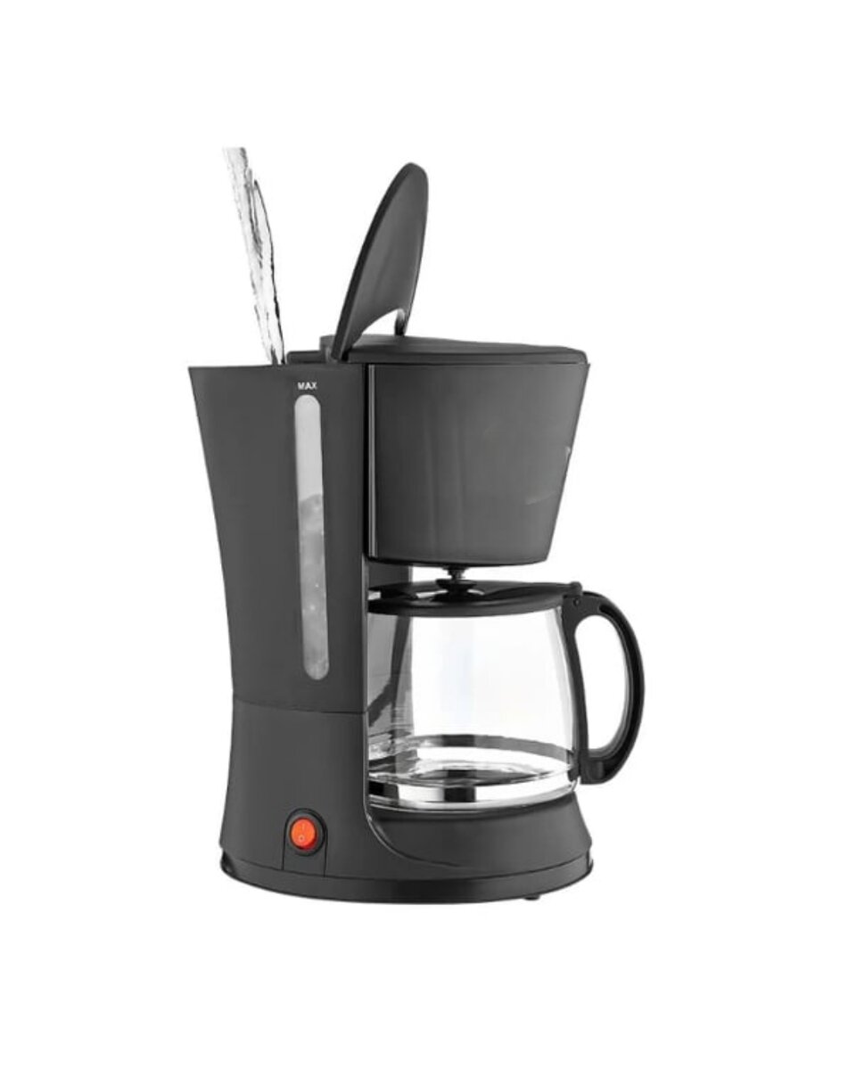 1.2 Litre Filtre Kahve Makinesi Damlama Emniyetli Cam Karaflı 1.2 Litre Filtre Kahve Makinesi Damlama Emniyetli Cam Karaflı