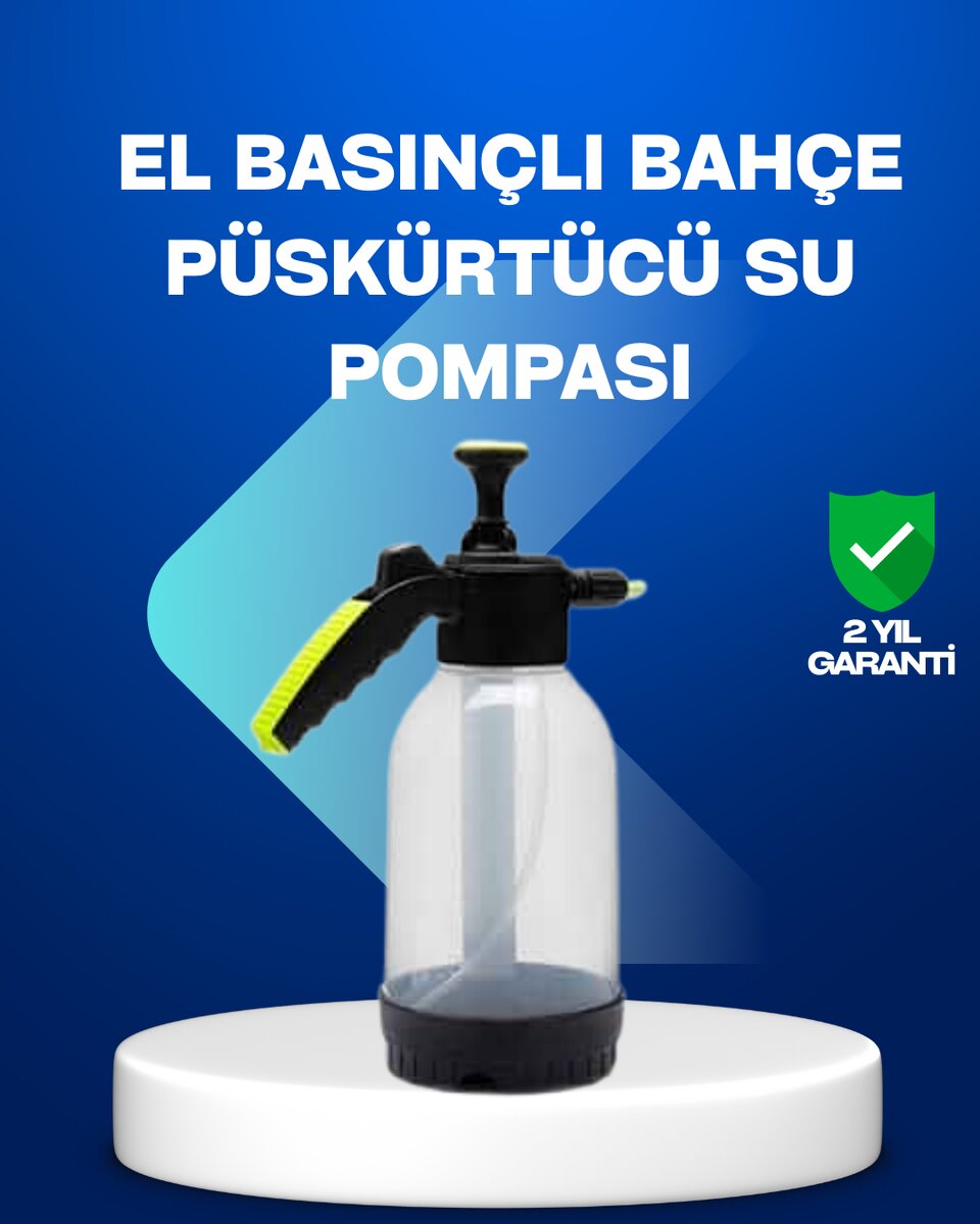 Basınçlı Manuel Köpük Pompası 2L Ayarlanabilir Sprey Başlıklı Temizlik Basınçlı Manuel Köpük Pompası 2L Ayarlanabilir Sprey Başlıklı Temizlik