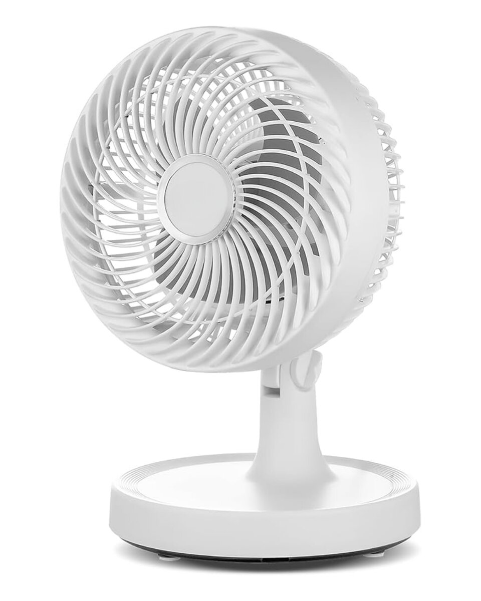 Mini Masaüstü Vantilatör Sessiz Çalışan 2 Kademeli Fan Otomatik Salınımlı Mini Masaüstü Vantilatör Sessiz Çalışan 2 Kademeli Fan Otomatik Salınımlı
