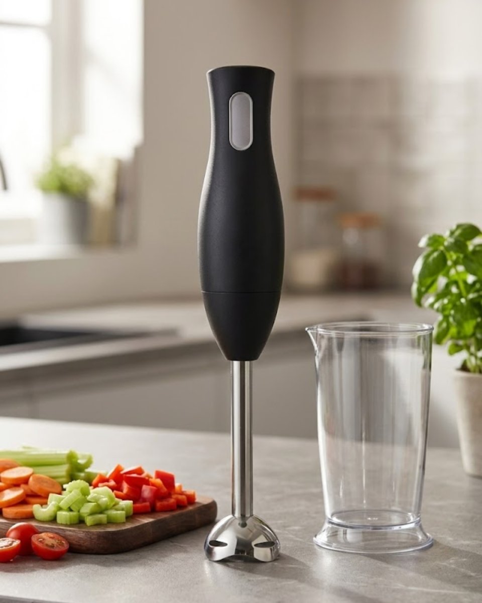 El Blenderı Paslanmaz Çelik Metal Ayaklı Ergonomik Tasarımlı Mutfak Blender El Blenderı Paslanmaz Çelik Metal Ayaklı Ergonomik Tasarımlı Mutfak Blender