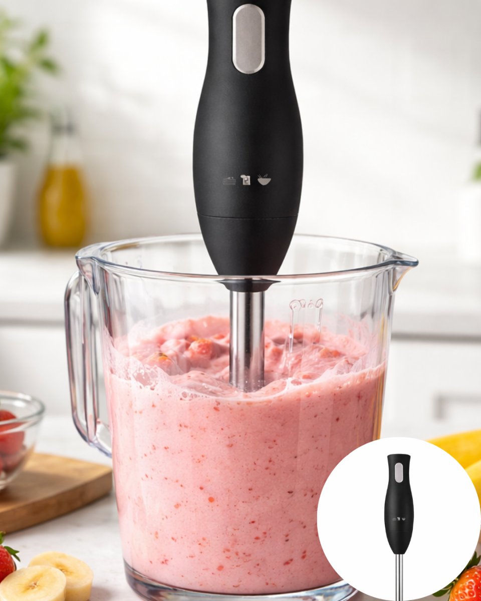 Mutfak El Blenderı Paslanmaz Çelik Uçlu Ergonomik Tasarım Mutfak El Blenderı Paslanmaz Çelik Uçlu Ergonomik Tasarım
