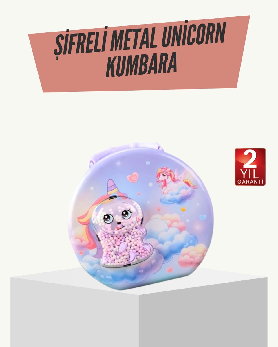 Eğitici Şifreli Çocuk Para Kasası Dayanıklı Metal Eğitici Şifreli Çocuk Para Kasası Dayanıklı Metal