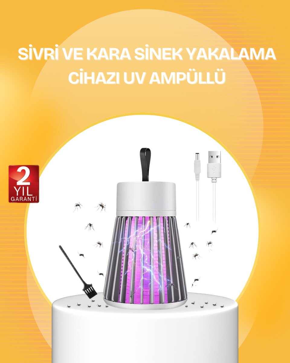 Sessiz ve Güvenli Sivrisinek Kovucu Lamba Sessiz ve Güvenli Sivrisinek Kovucu Lamba