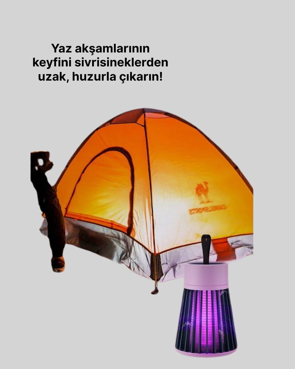 Sessiz ve Güvenli Sivrisinek Kovucu Lamba Sessiz ve Güvenli Sivrisinek Kovucu Lamba