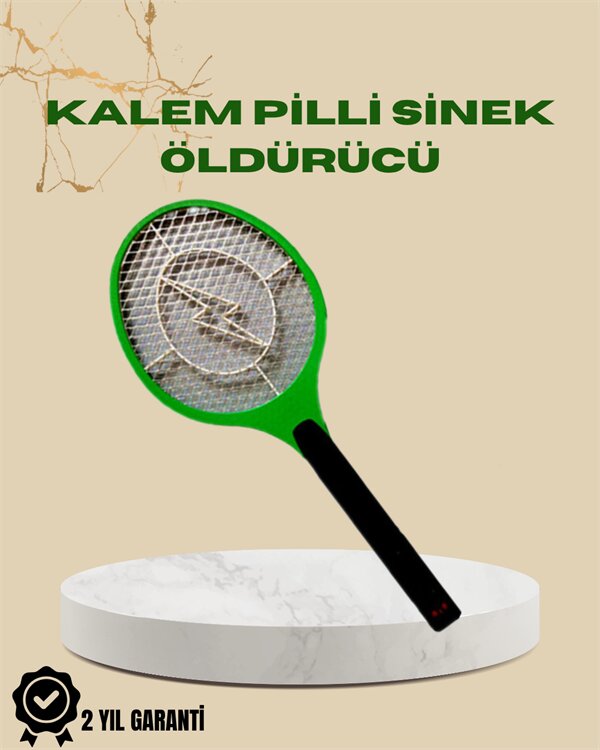 Yüksek Gerilimli Elektronik Sinek Öldürücü – Pil ile Çalışan, Güvenlik Izgaralı Yüksek Gerilimli Elektronik Sinek Öldürücü – Pil ile Çalışan, Güvenlik Izgaralı