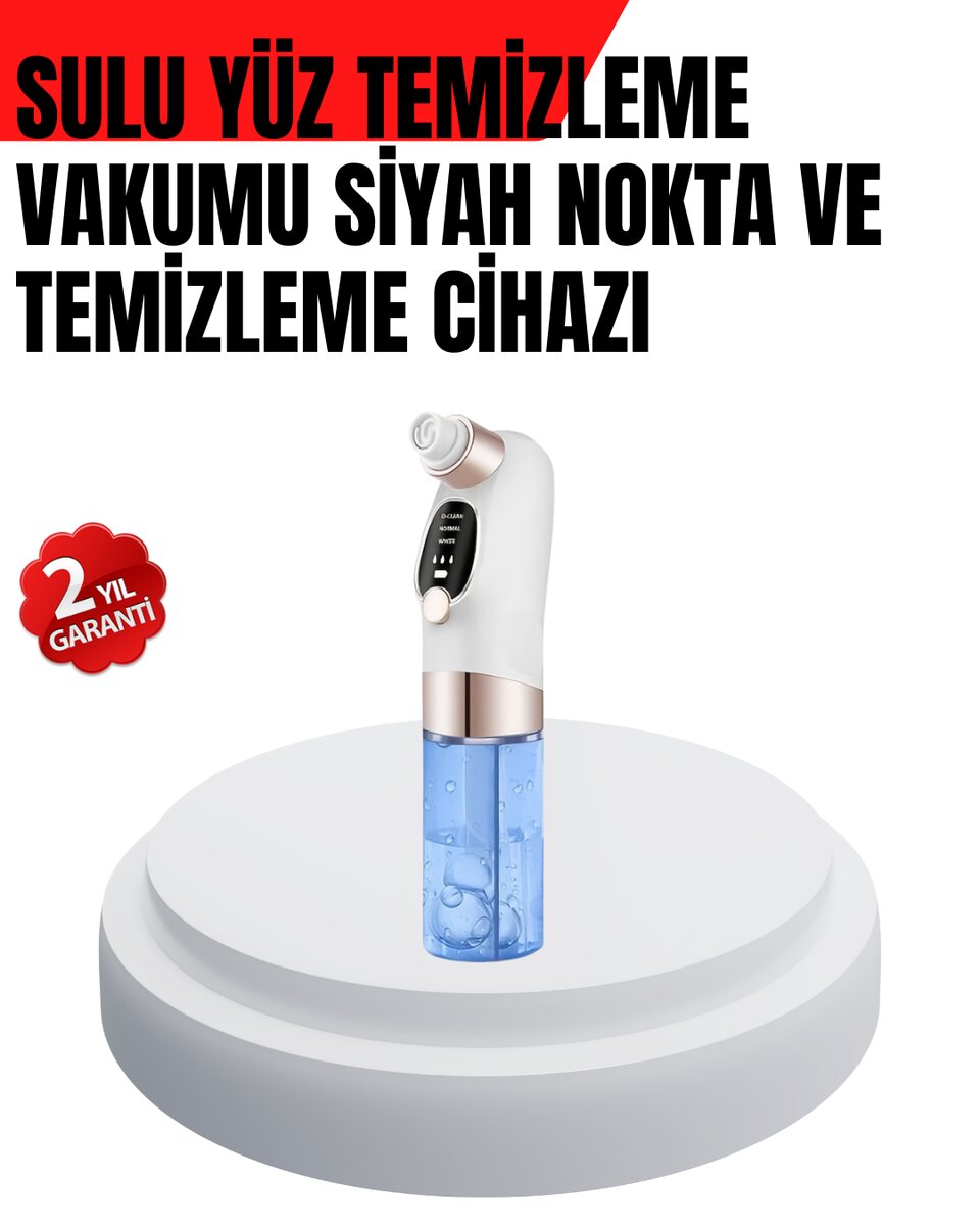 Ayarlanabilir Emiş Gücü ile Profesyonel Siyah Nokta Temizleyici Ayarlanabilir Emiş Gücü ile Profesyonel Siyah Nokta Temizleyici