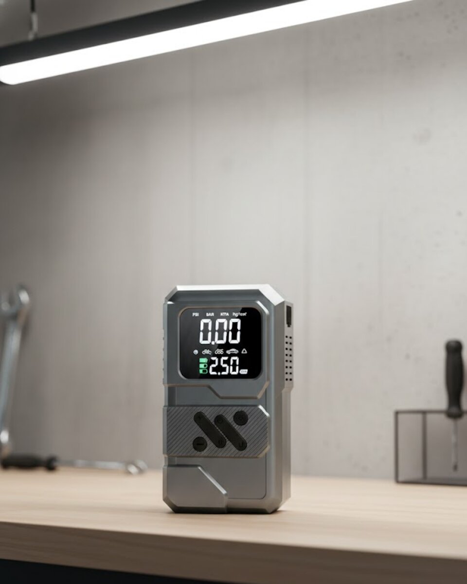 Araçlar İçin Akü Takviye Lastik Şişirme ve Powerbank Cihazı Araçlar İçin Akü Takviye Lastik Şişirme ve Powerbank Cihazı