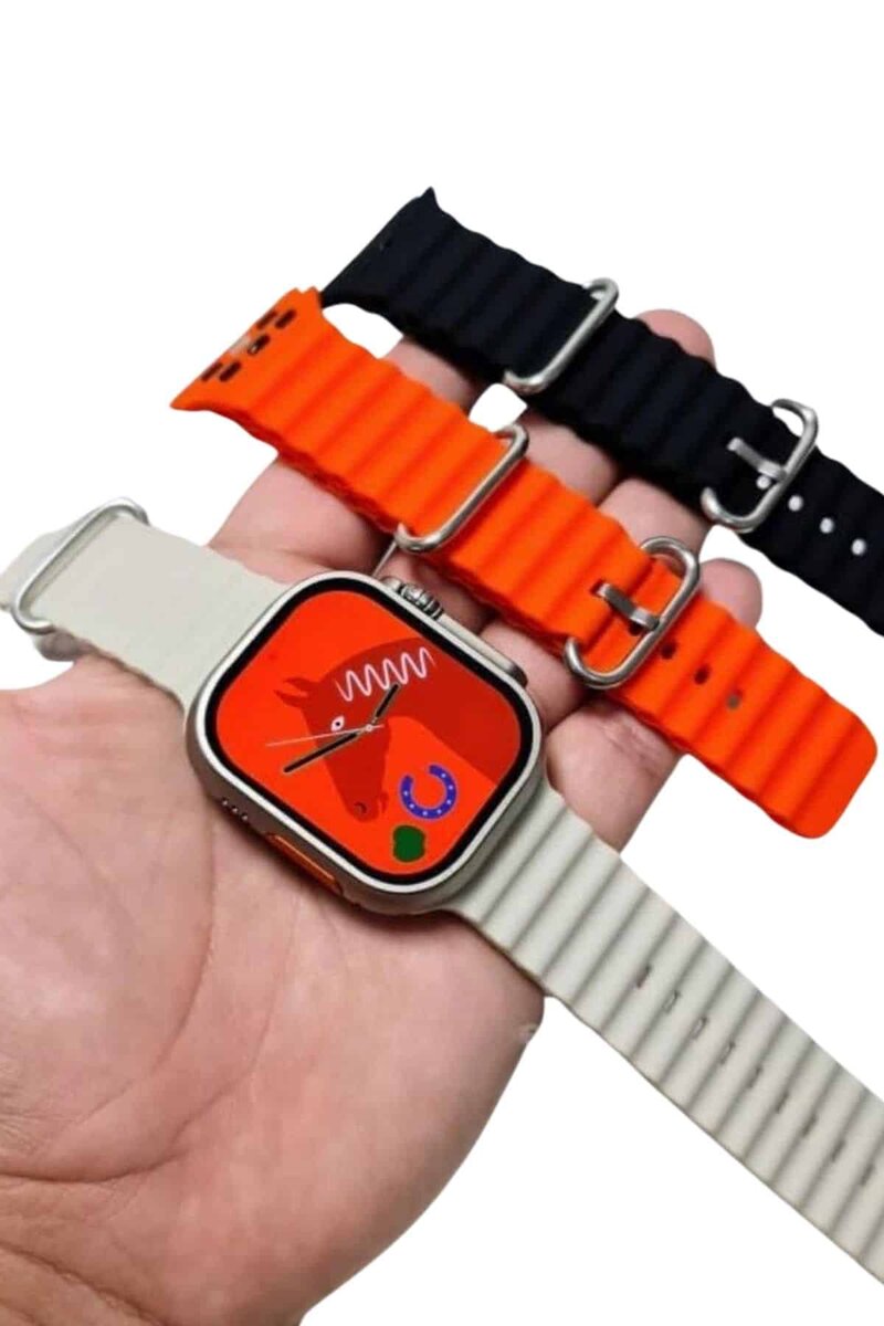 Yeni Nesil 3 Kordonlu Kol Saati 49 MM Amoled Ekran Akıllı Saat Yeni Nesil 3 Kordonlu Kol Saati 49 MM Amoled Ekran Akıllı Saat