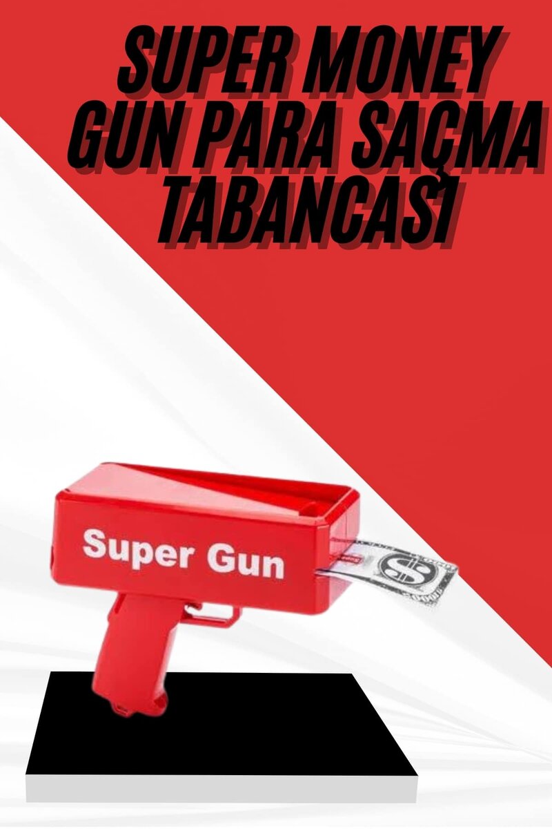 Para Dolar Atma Makinası Super Money Gun Para Saçma Fırlatma Tabancası Para Dolar Atma Makinası Super Money Gun Para Saçma Fırlatma Tabancası