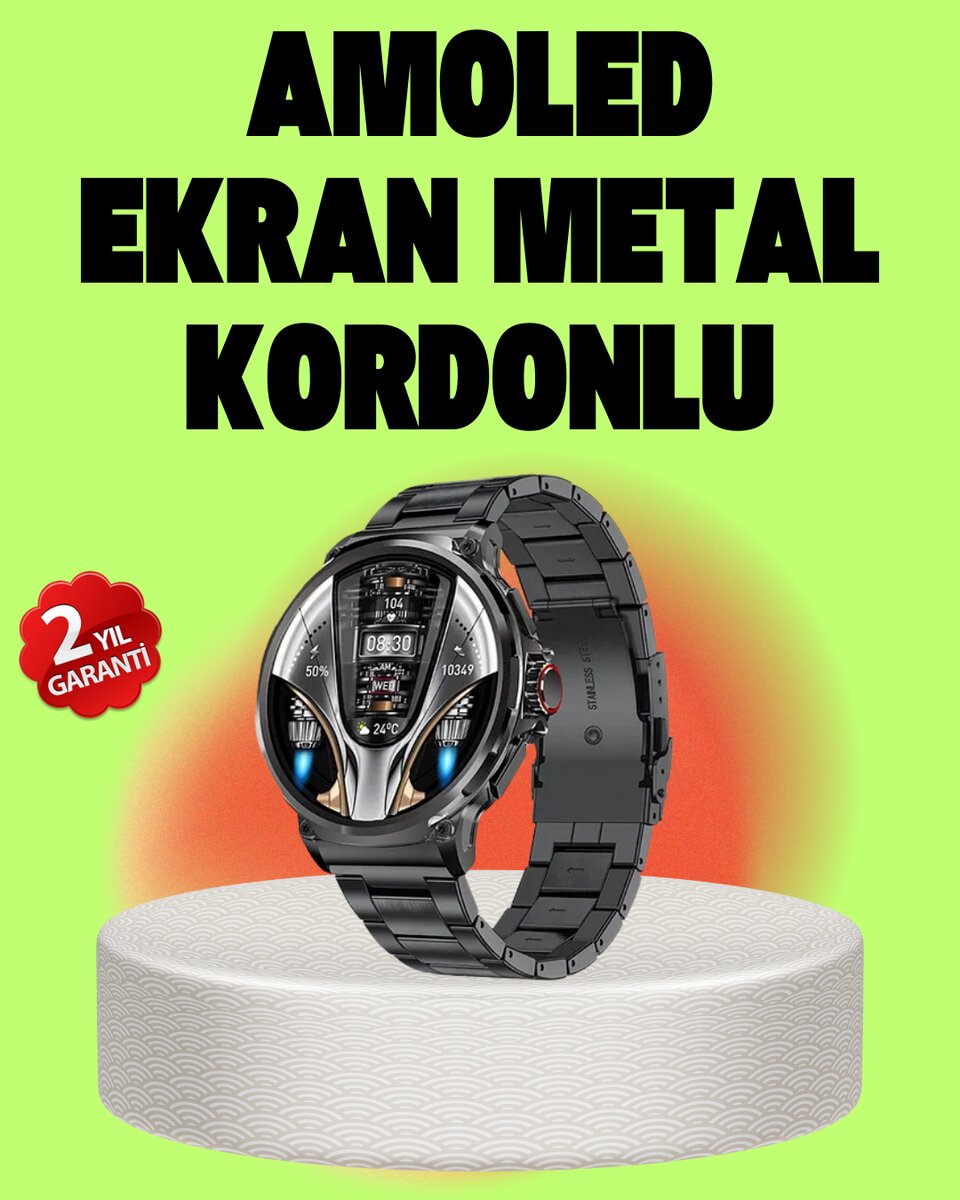 SW80 Akıllı Saat 1.93″ Ultra HD Ekran 700 mAh Batarya 3 Kordon SW80 Akıllı Saat 1.93″ Ultra HD Ekran 700 mAh Batarya 3 Kordon