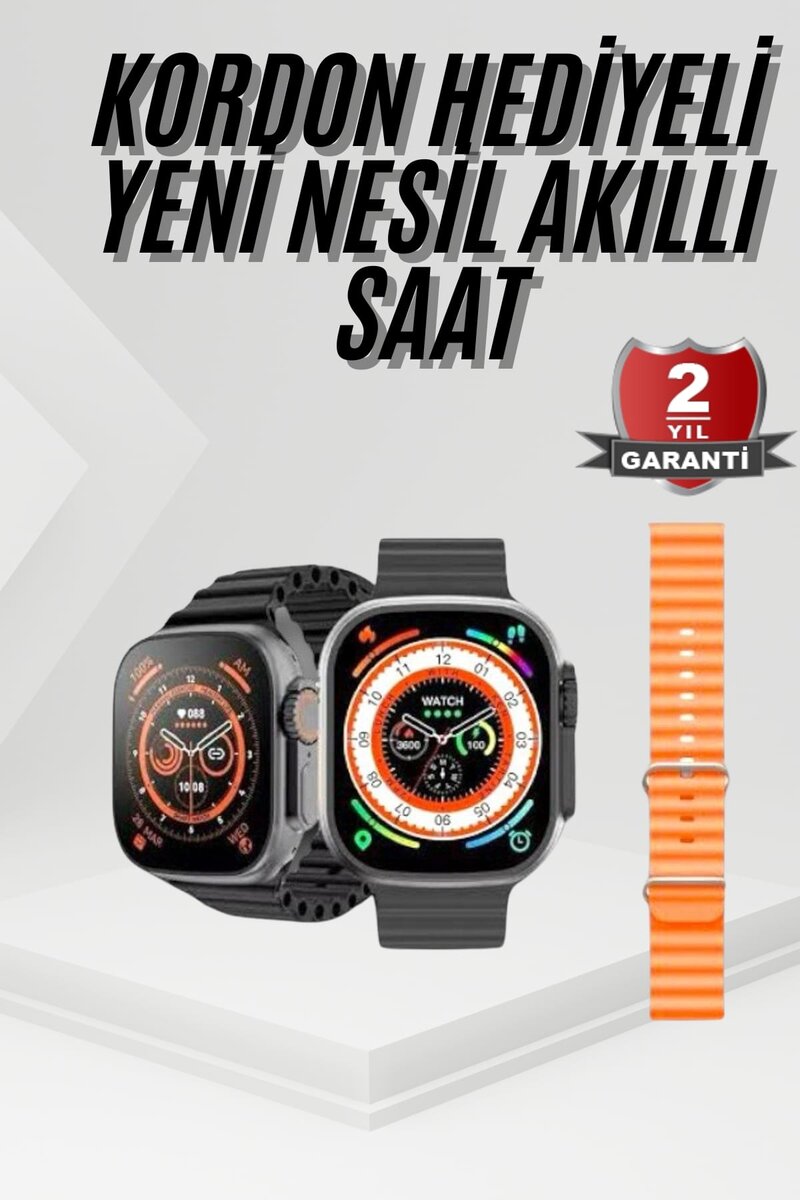 Akıllı Saat Sağlık Takibi Kalp Atışı Adımsayar Ultra Yeni Nesil nefes Egzersizi Akıllı Saat Sağlık Takibi Kalp Atışı Adımsayar Ultra Yeni Nesil nefes Egzersizi