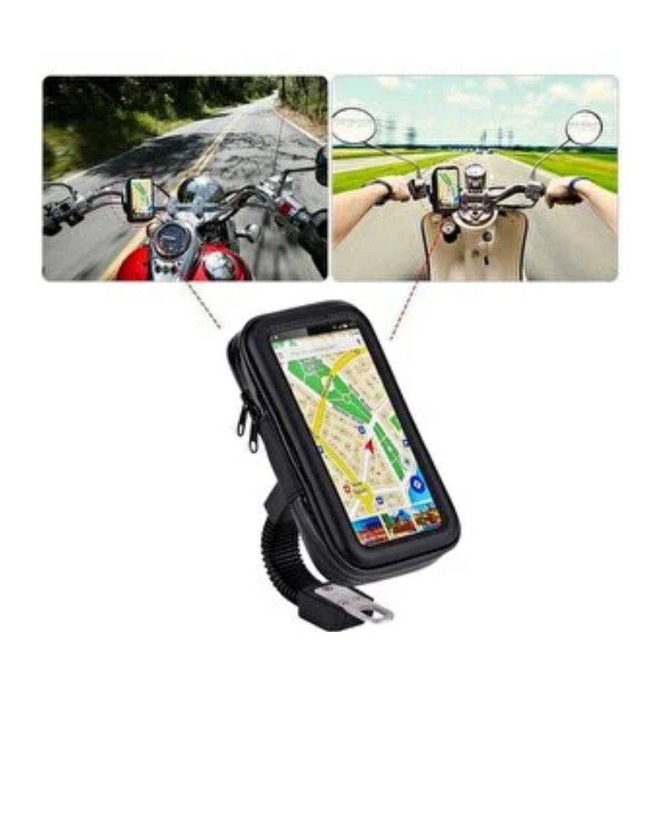 Bisiklet Scooter Motosiklet İçin Su Geçirmez Telefon Standı 360 Derece Döner Bisiklet Scooter Motosiklet İçin Su Geçirmez Telefon Standı 360 Derece Döner
