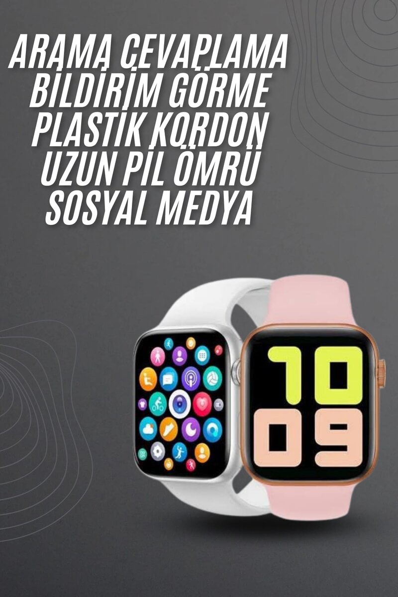 Yeni Model Akıllı Saat Dokunmatik Ekran Unisex Amoled Ekran 44 mm Yeni Model Akıllı Saat Dokunmatik Ekran Unisex Amoled Ekran 44 mm