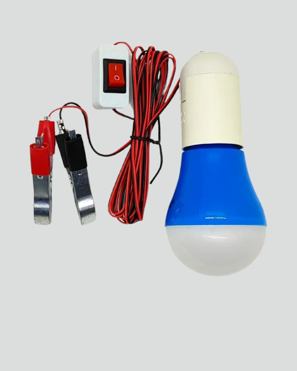 Araç Akü Bağlantılı 12V LED Ampul Pratik Işık Çözümü Araç Akü Bağlantılı 12V LED Ampul Pratik Işık Çözümü
