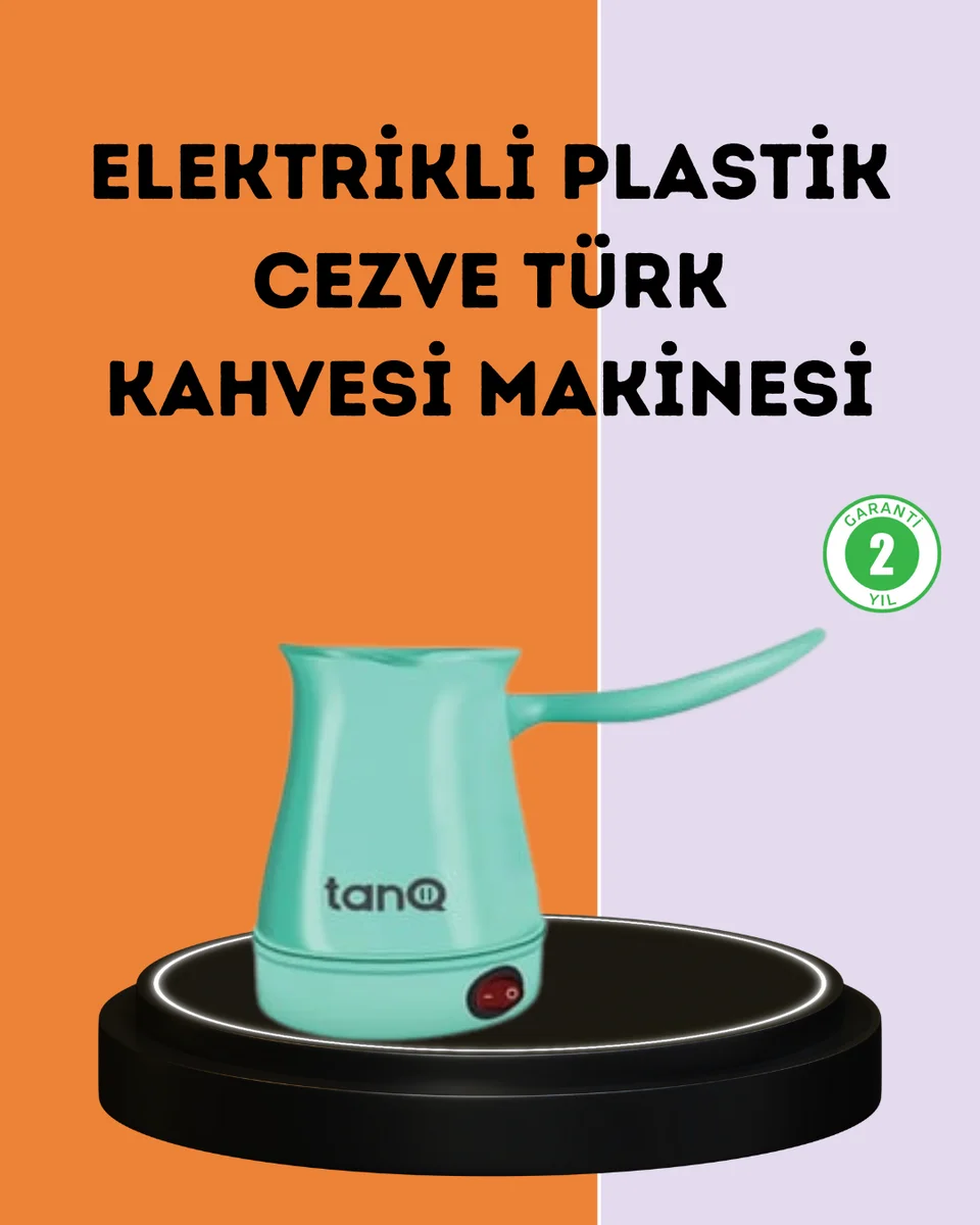 700 Watt Plastik Cezveli Elektrikli Kahve Makinesi 700 Watt Plastik Cezveli Elektrikli Kahve Makinesi