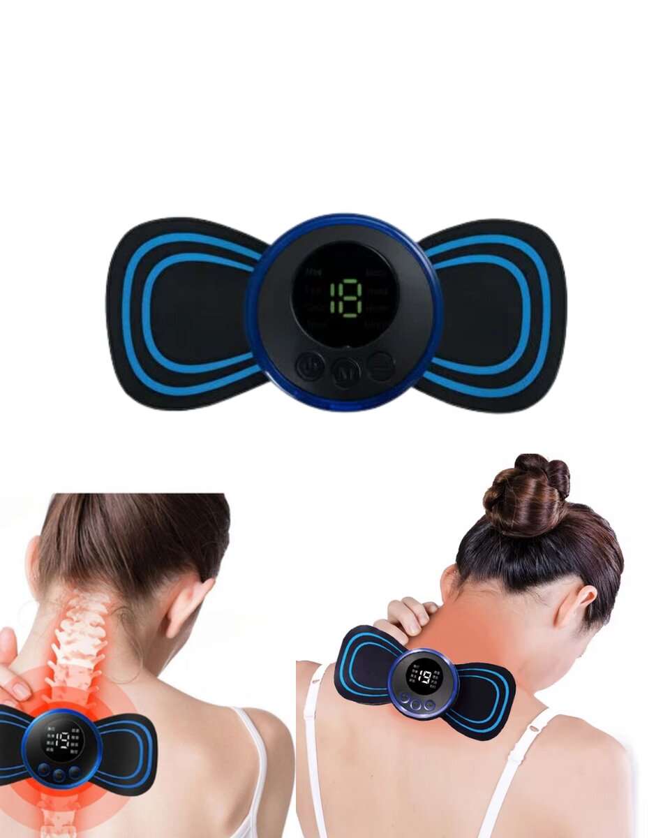 Mini EMS Vücut Masaj Cihazı Ayarlanabilir Seviye ve Zamanlayıcı Mini EMS Vücut Masaj Cihazı Ayarlanabilir Seviye ve Zamanlayıcı