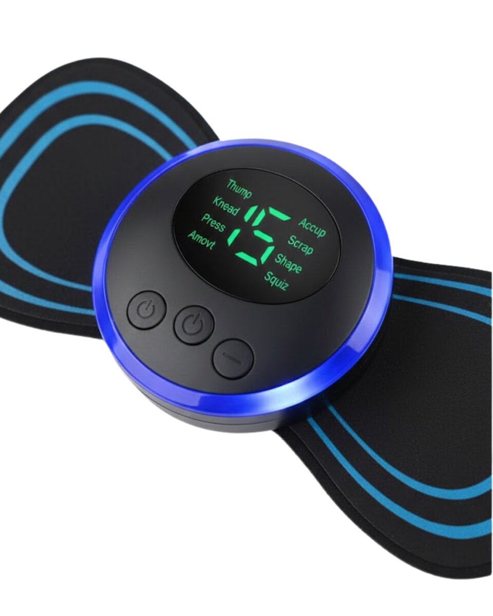 Mini EMS Vücut Masaj Cihazı Ayarlanabilir Seviye ve Zamanlayıcı Mini EMS Vücut Masaj Cihazı Ayarlanabilir Seviye ve Zamanlayıcı