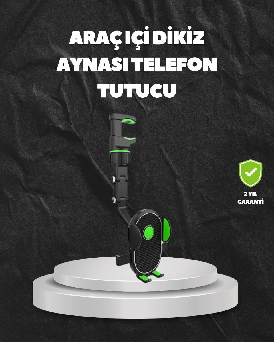 Ayarlanabilir Dikiz Aynası Telefon Tutucu Sağlam ve Şık Tasarım Ayarlanabilir Dikiz Aynası Telefon Tutucu Sağlam ve Şık Tasarım