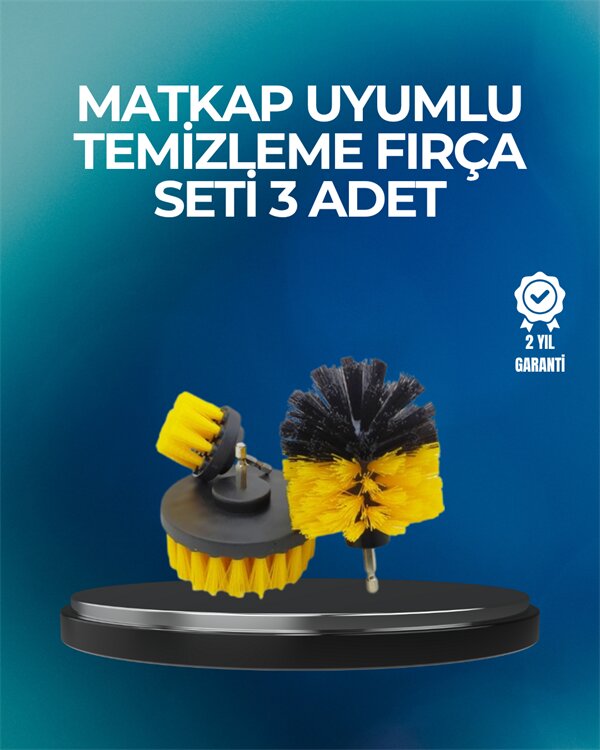 Derinlemesine Temizlik İçin Dayanıklı Kıllı Matkap Fırçası Başlığı Derinlemesine Temizlik İçin Dayanıklı Kıllı Matkap Fırçası Başlığı