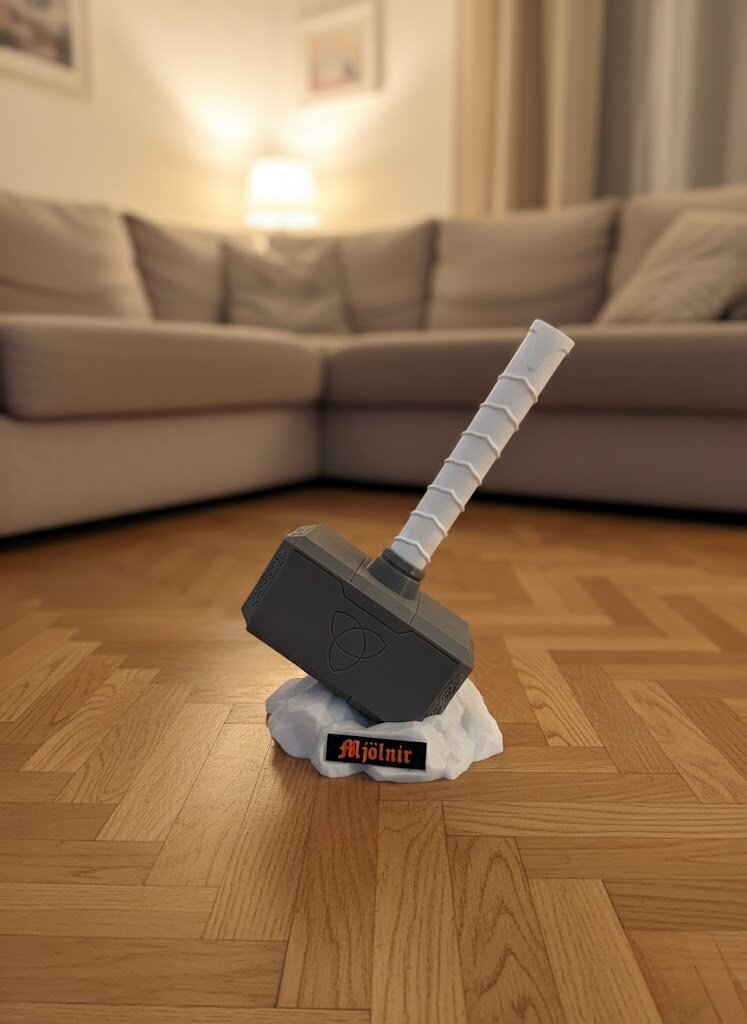 Thor’un Çekici Dekoratif Süs Güçlü ve İkonik Tasarım 20x34 cm Thor’un Çekici Dekoratif Süs Güçlü ve İkonik Tasarım 20x34 cm