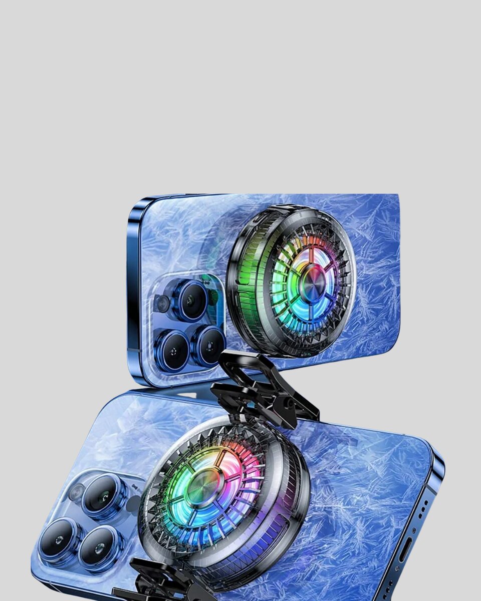RGB Işıklı Telefon Soğutucu Fan Gaming Cooler Süper Hızlı Soğutma RGB Işıklı Telefon Soğutucu Fan Gaming Cooler Süper Hızlı Soğutma