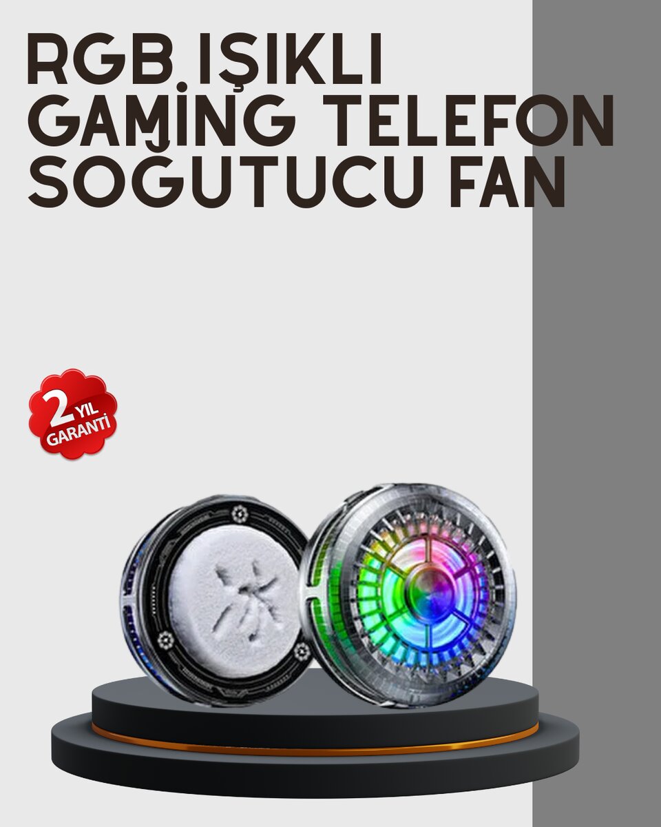 RGB Gaming Telefon Fanı Sessiz Soğutucu Tüm Akıllı Telefonlara Uygun RGB Gaming Telefon Fanı Sessiz Soğutucu Tüm Akıllı Telefonlara Uygun