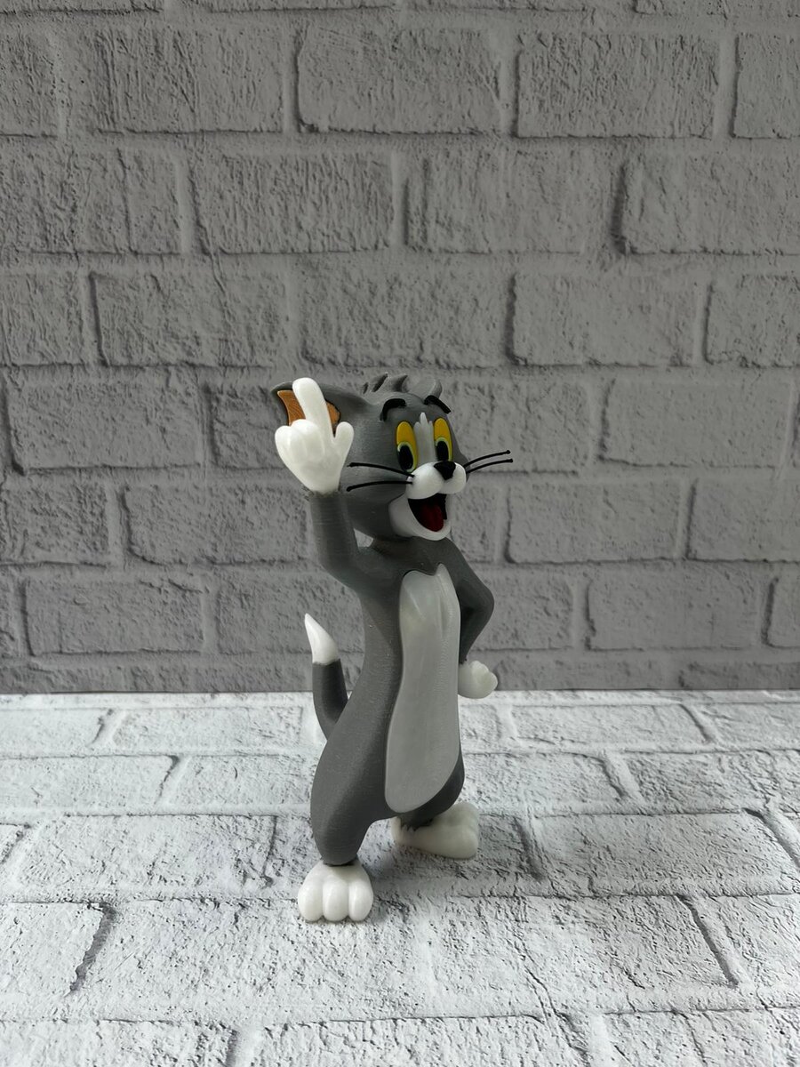 22 cm Tom Figürü Çizgi Karakter Biblo Koleksiyonluk Dekoratif Obje 22 cm Tom Figürü Çizgi Karakter Biblo Koleksiyonluk Dekoratif Obje