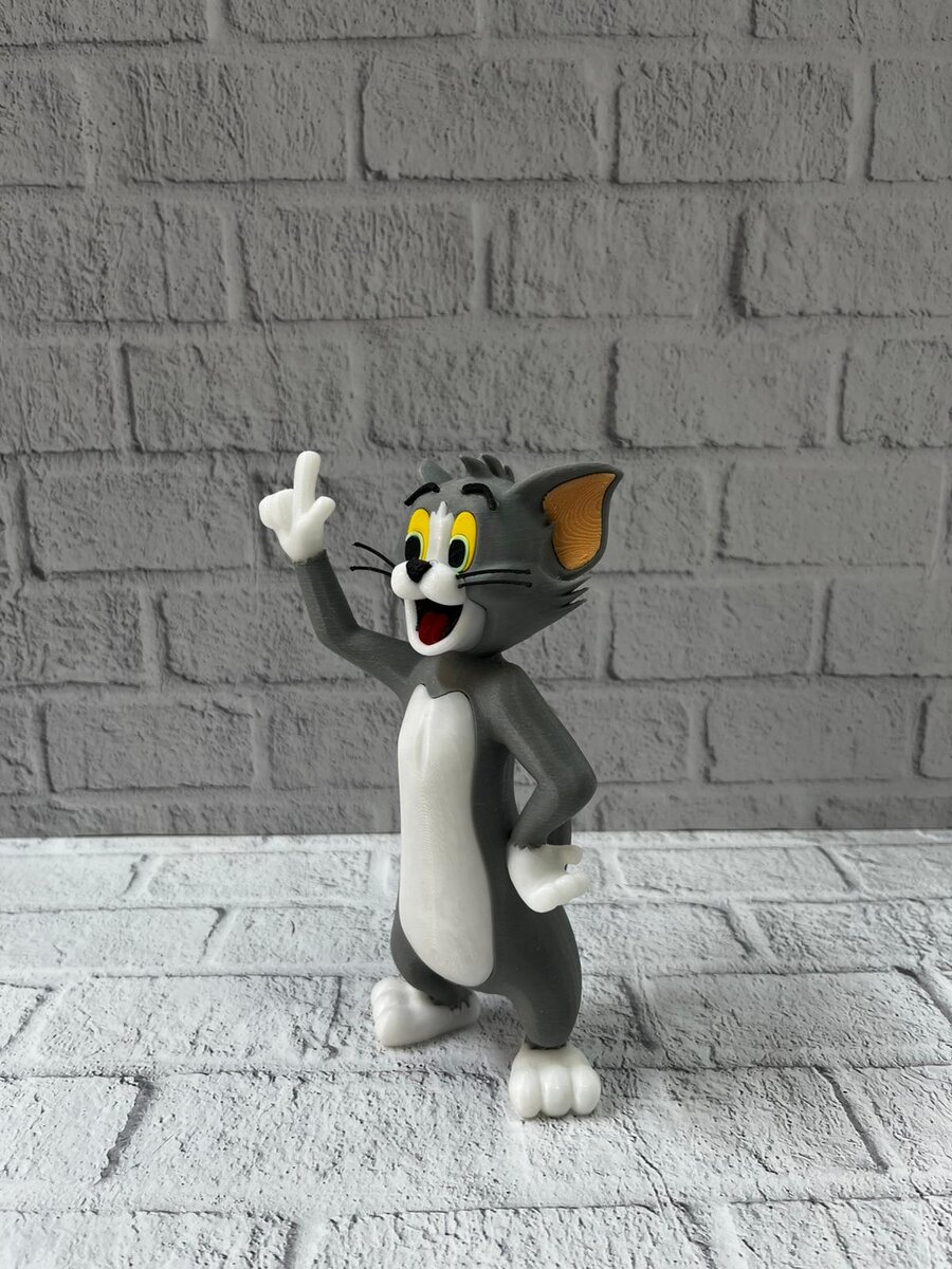 22 cm Tom Figürü Çizgi Karakter Biblo Koleksiyonluk Dekoratif Obje 22 cm Tom Figürü Çizgi Karakter Biblo Koleksiyonluk Dekoratif Obje